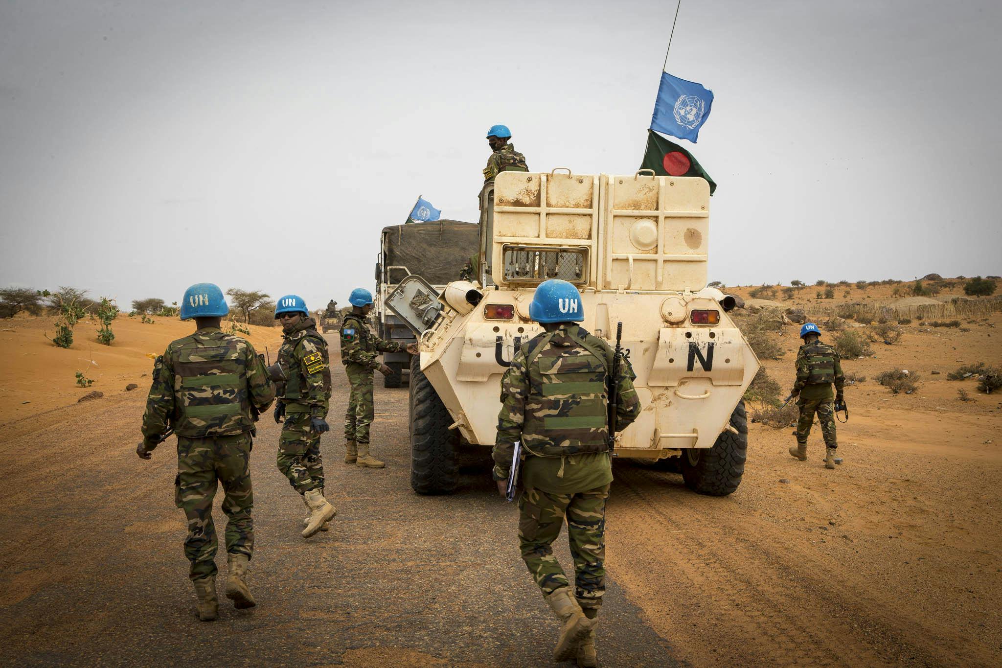 Mali: cinq soldats tchadiens de l’ONU tués par un engin explosif