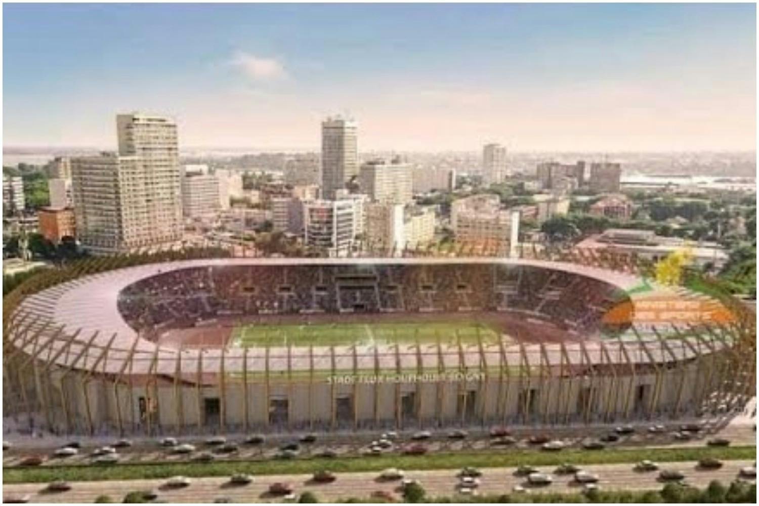 Football – CAN 2021 : des envoyés de la Caf inspectent le stade Félix Houphouët-Boigny en Côte d’Ivoire
