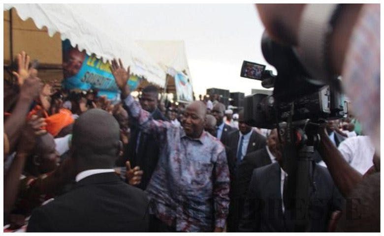 Région du Tonkpi : Depuis Danané, Amadou Gon dresse le bilan d’Alassane  Ouattara et se dresse contre l’opposition (Côte d’Ivoire)