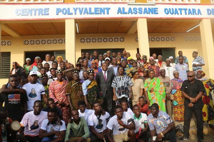 Infrastructures sociales : la ministre Mariatou Koné inaugure les centres polyvantes de Béoumi et de Marabadiassia