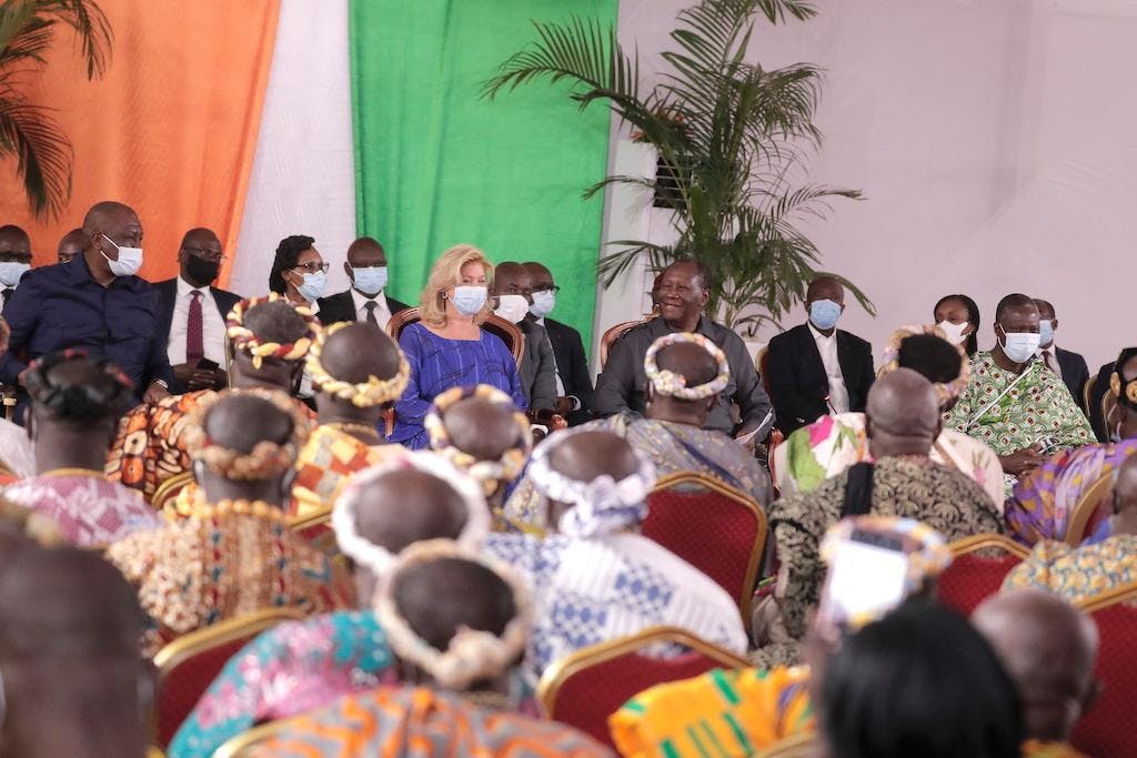 Visite d’Etat-Moronou : Ouattara rend hommage à Hamed Bakayoko et donne des assurances (Côte d’Ivoire)