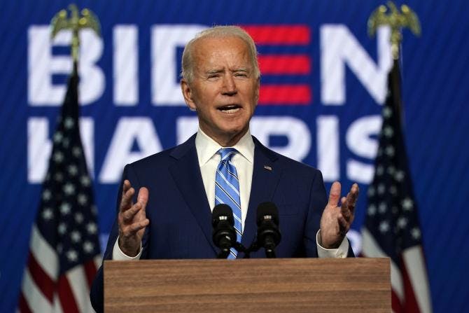 Présidentielle américaine: Joe Biden aux portes de la Maison Blanche