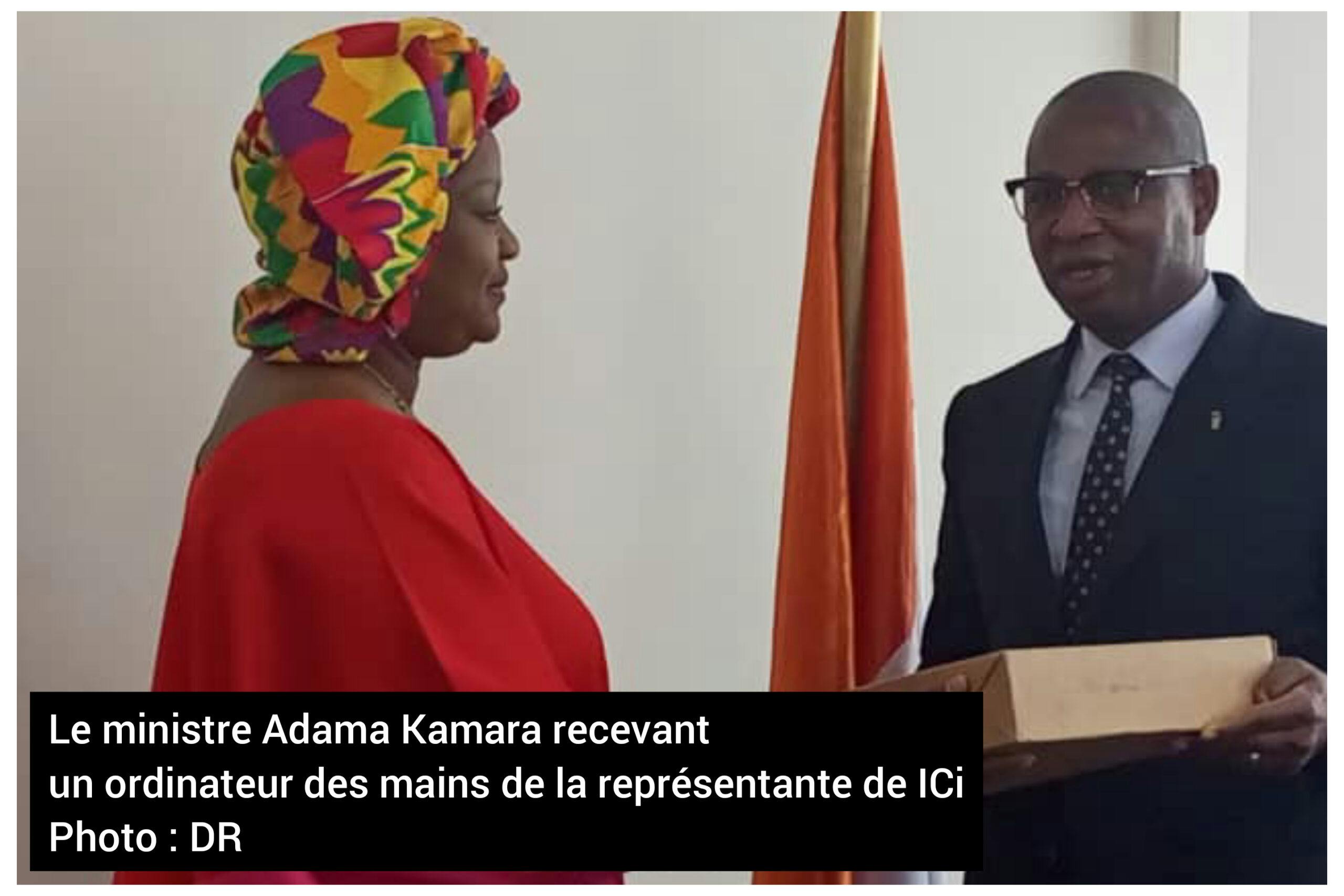 Lutte contre le travail des enfants : le ministre  Adama Kamara reçoit l’appui du centre International Cocoa Initiative