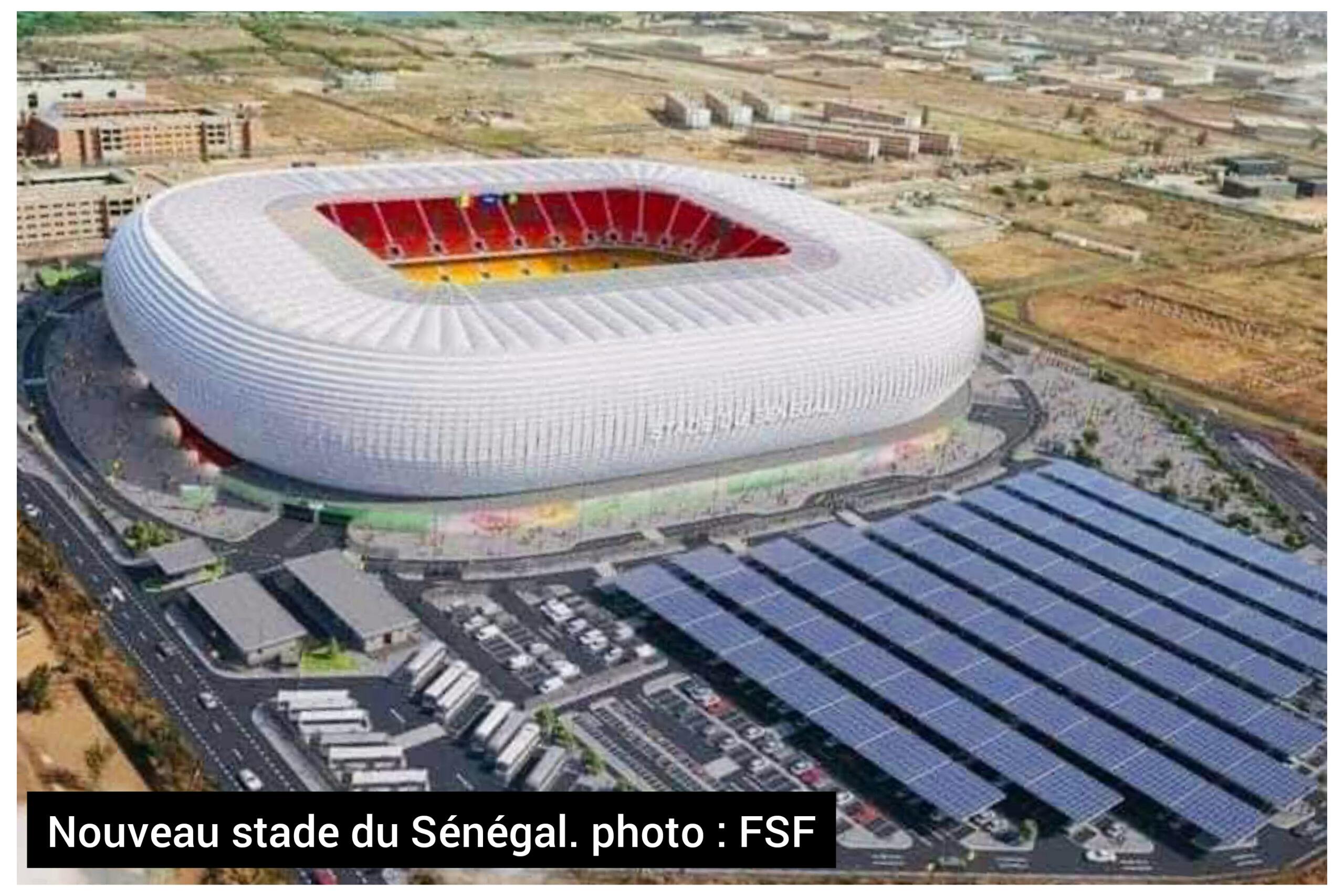 Sénégal-Football : Voici les caractéristiques du nouveau stade de football Abdoulaye Wade