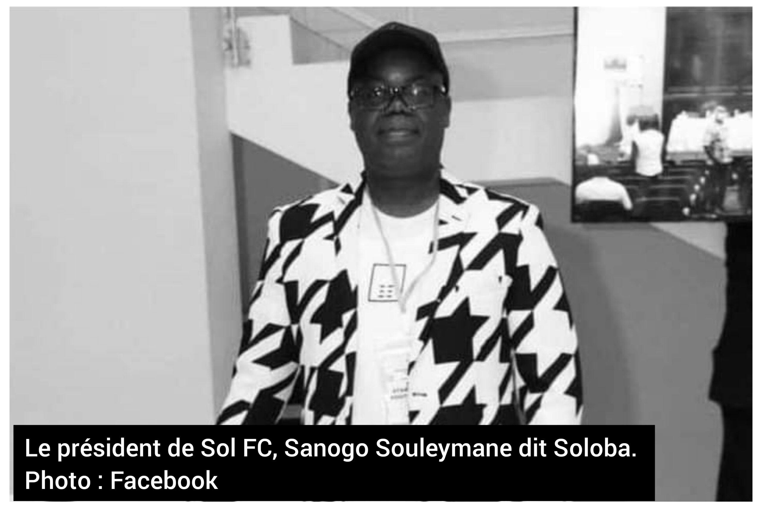 Football ivoirien : décès de Sanogo Souleymane dit Soloba, président de Sol FC en Ligue 1