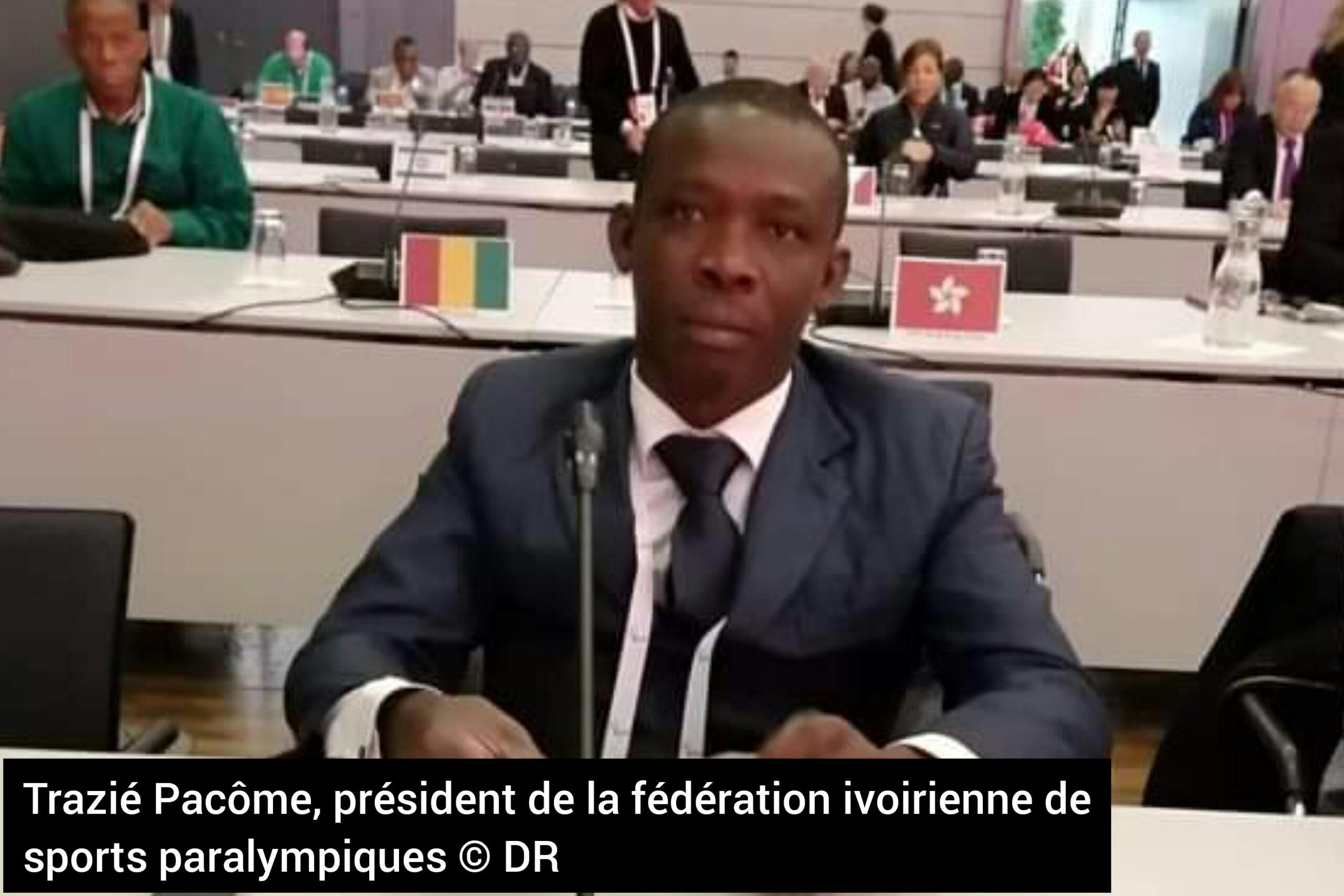 Réélu à la Fédération Ivoirienne de sports paralympiques : Trazié Pacôme présente les axes majeurs de ce nouveau mandat