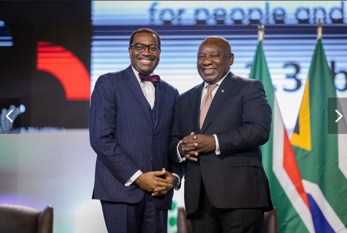 Conférence sur l’investissement en Afrique du Sud : La Bad s’engage à mobiliser 2,8 milliards de dollars