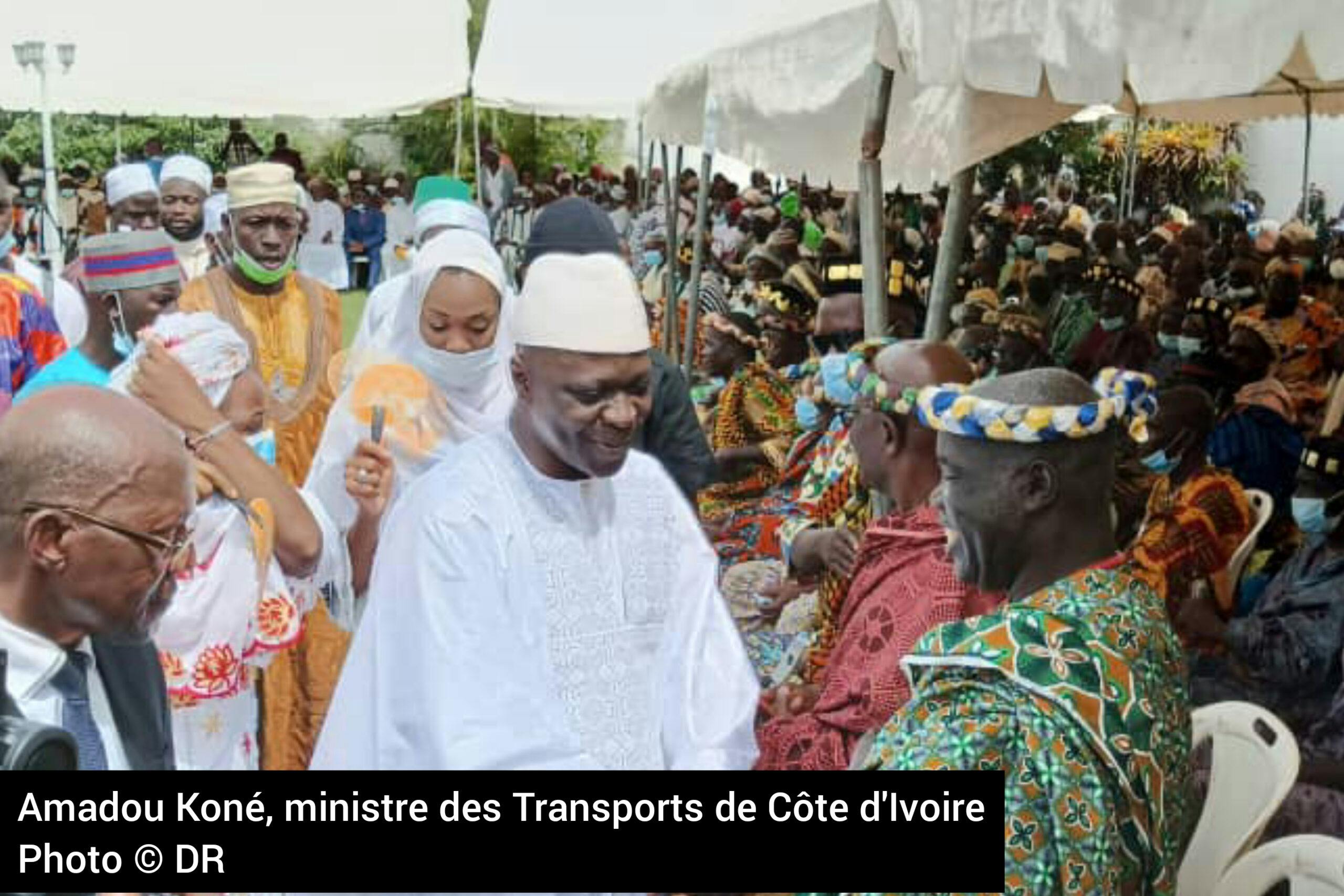 Côte d’Ivoire : Amadou Koné accueilli dans la liesse populaire à Bouaké, après sa reconduction au gouvernement Patrick Achi