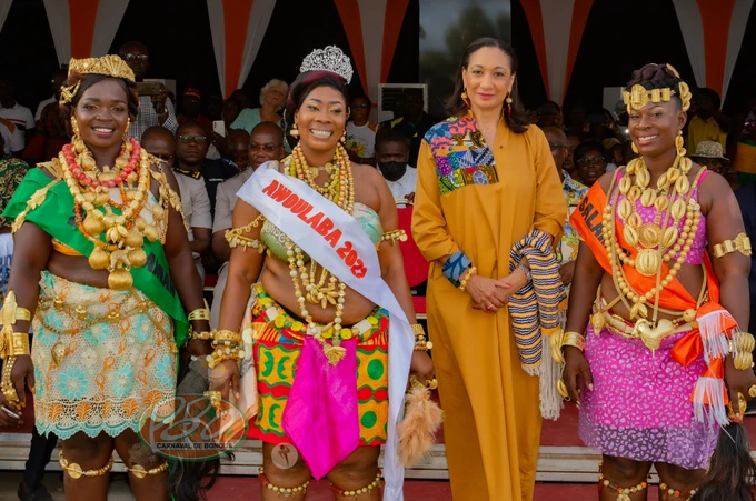 Popo carnaval de Bonoua 2022 : Les lauréats des concours de beauté récompensés