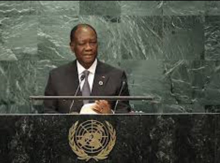 77ème AG Onu : dans quel environnement Alassane Ouattara a-t-il fait son message en 17 minutes du 21 septembre 2022 depuis New York