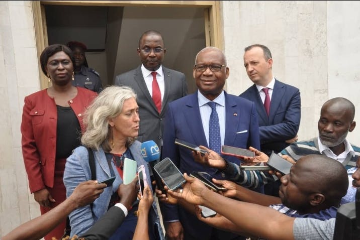 Après une rencontre avec Mamadou Koné- Francesca Di Mauro, nouvel  ambassadeur de l’UE:«Ce qui va enrichir mon séjour en Côte d’Ivoire»