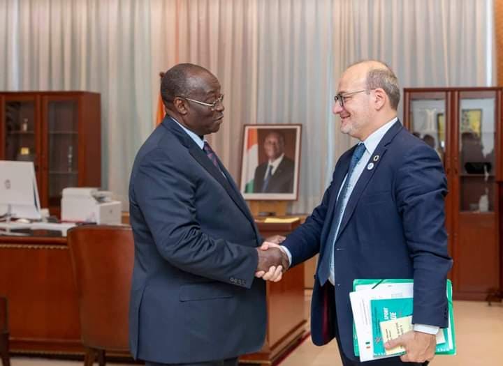 Côte d’Ivoire : le directeur général de l’AFD annonce 2000 milliards de FCFA de projets en exécution au vice-président 