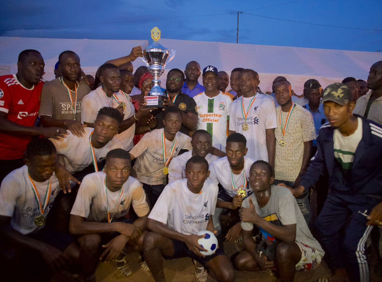 Bouaké-Maracana : Amadou Koné exhorte la jeunesse à la cohésion et au fair-play 