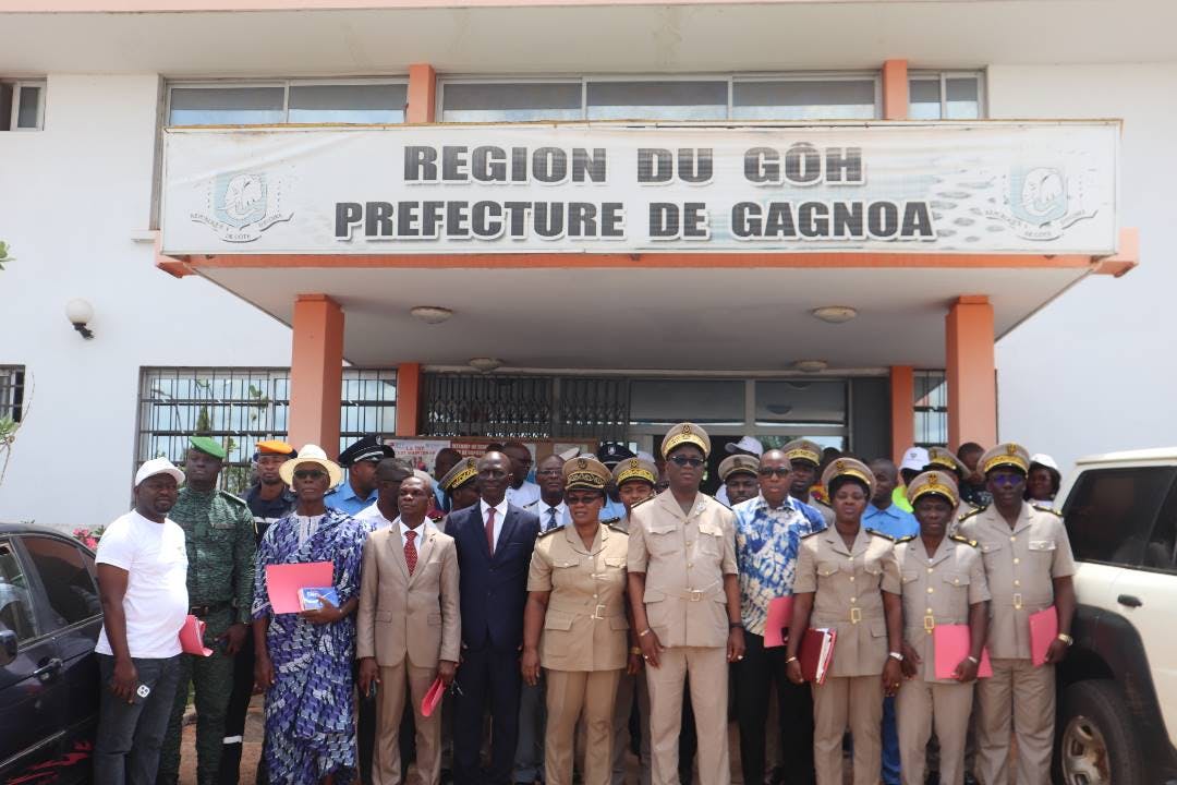 Semaine nationale de la sécurité routière à Gagnoa : Le préfet Lacinan Fofana installe le comité local de sécurité routière 