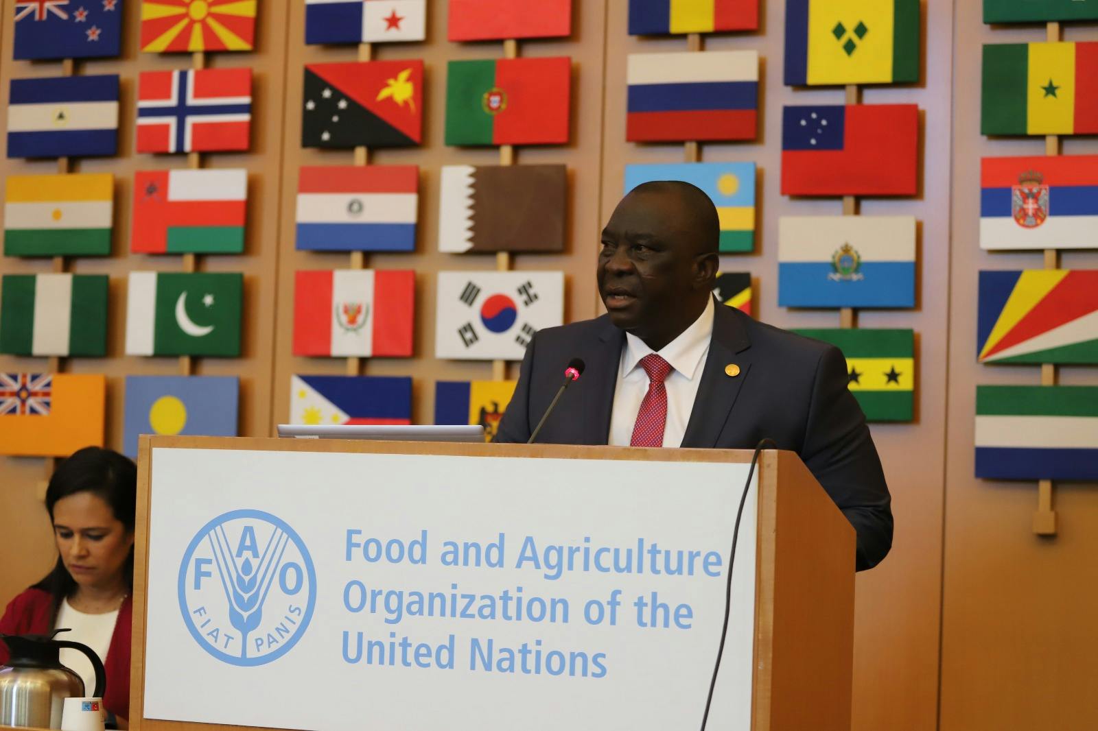 Conférence UA – UE agriculture: “apporter des solutions urgentes et durables” (Kobenan Kouassi Adjoumani)