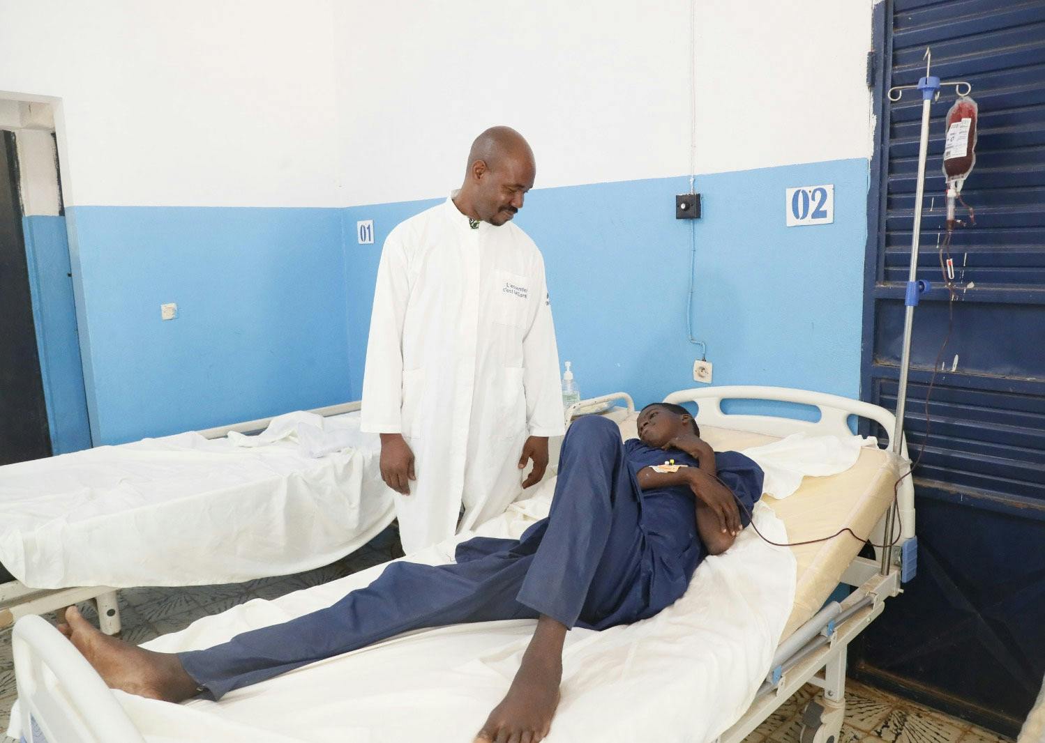 Côte d’Ivoire : Disponibilité suffisante de poches de sang au prix de 3000 FCFa dans le Nord du pays 