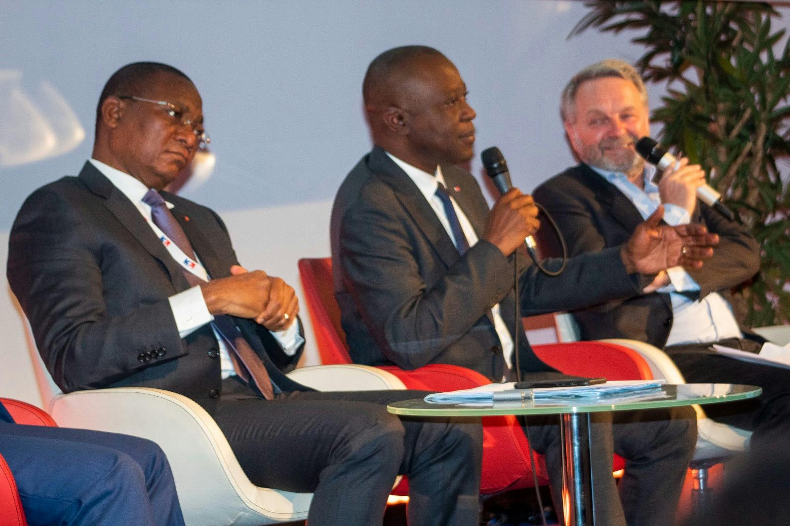 France : Amadou Koné présente les potentiels du secteur des transports ivoiriens aux investisseurs 