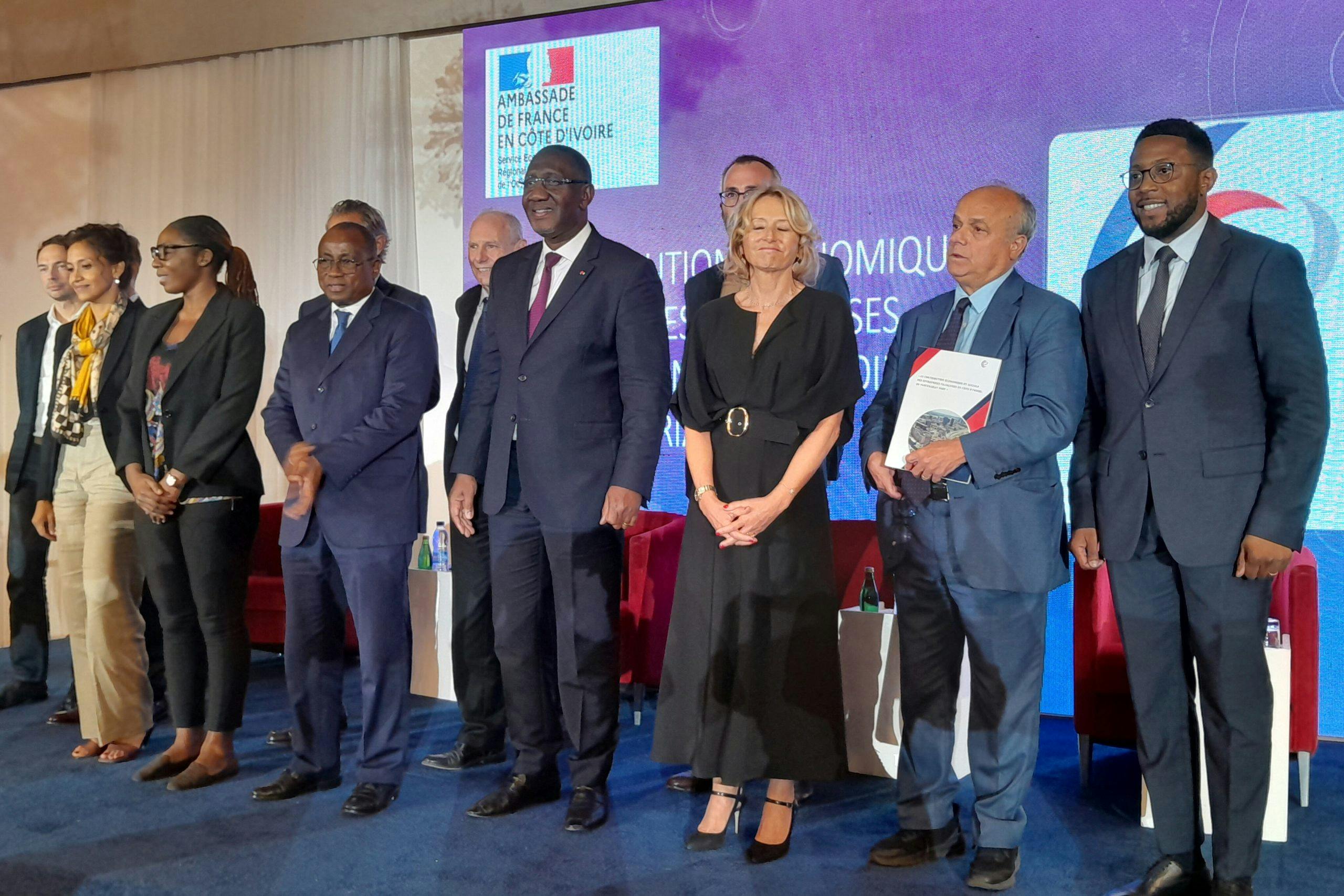 Entreprises françaises en Côte d’Ivoire : une étude révèle leur impact positif sur l’économie 