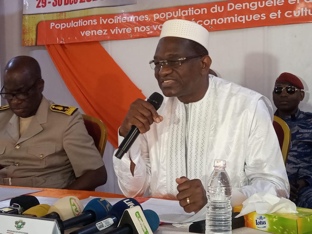 Le ministre Gaoussou Touré aux populations du Denguélé : « Le développement du District reposera sur l’agriculture »