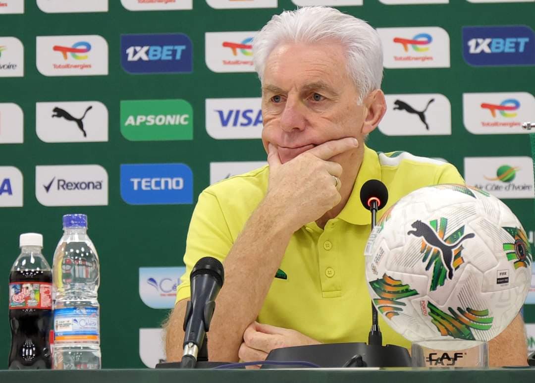 CAN 2023 : ” Mes joueurs avaient la pression contre le Cap-Vert “, Hugo Broos (Sélectionneur de l’Afrique du Sud)