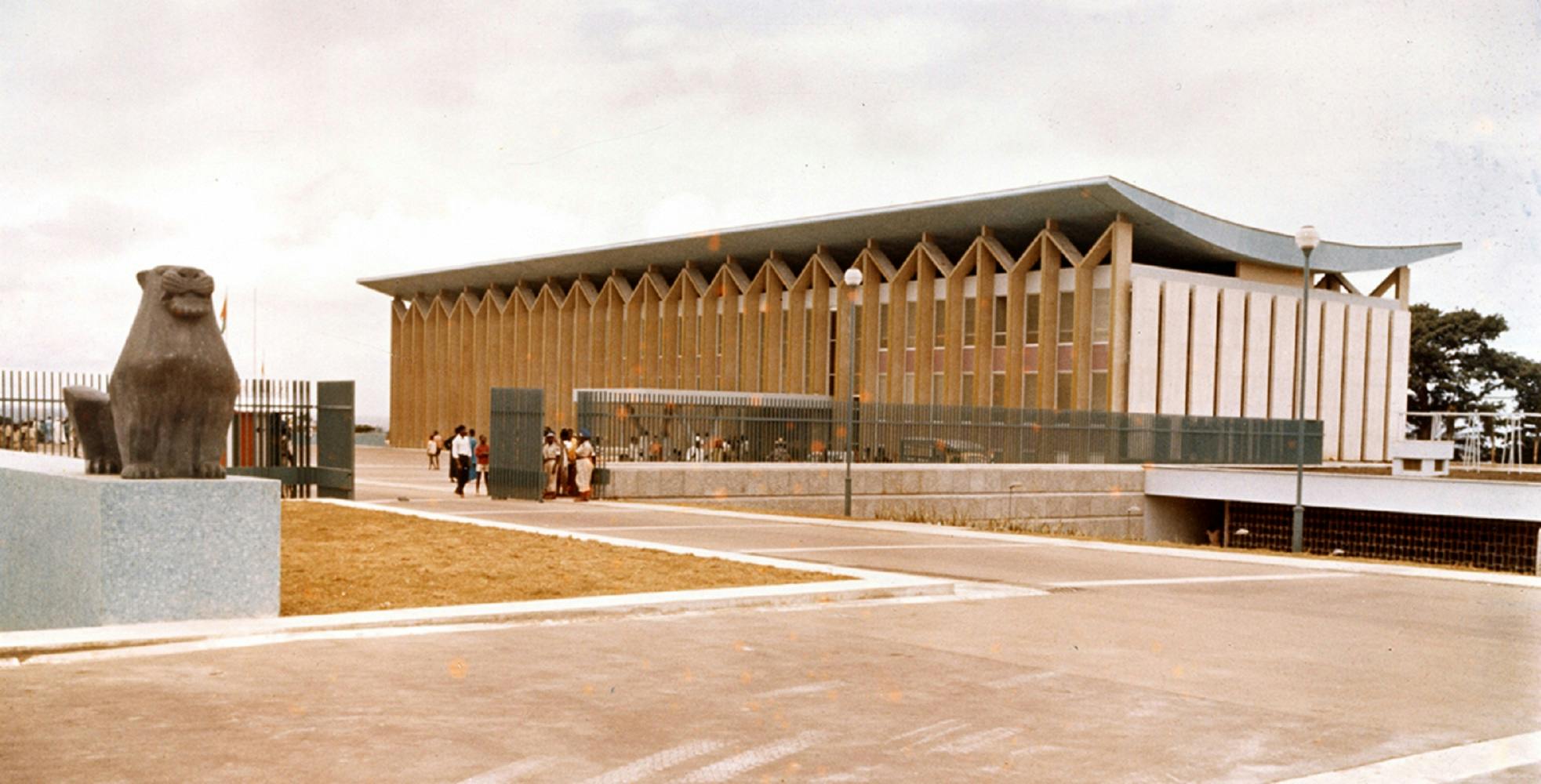 Côte d’Ivoire: Le Palais présidentiel d’Abidjan-Plateau en rénovation