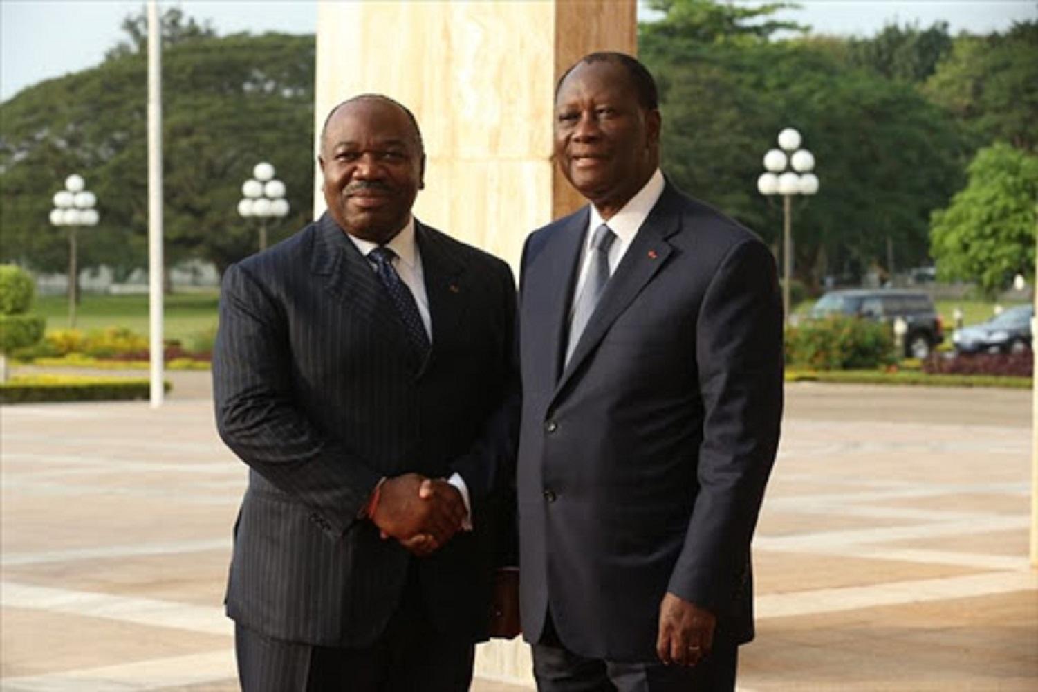 Gabon: En visite en Côte d’Ivoire, Ali Bongo dit se sentir chez lui