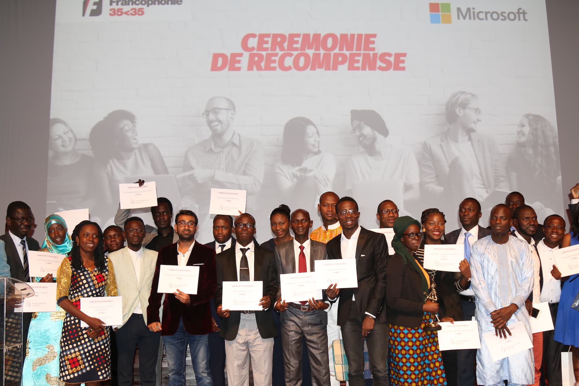 Communiqué de presse : Les 35 jeunes innovateurs qui font bouger l’espace francophone en 2016