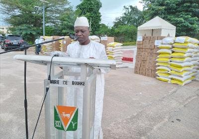 Solidarité-Ramadan : Amadou Koné aux côtés des populations de Bouaké (Côte d’ivoire)