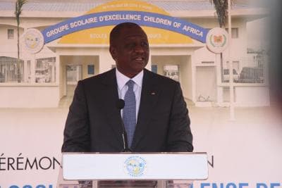 Côte d’Ivoire-Inauguration du groupe scolaire d’excellence d’Abobo : Hamed Bakayoko fait le bilan des réalisations de Ouattara dans sa commune