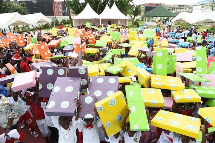 Côte d’Ivoire: Le Groupe Scolaire d’Excellence Children Of Africa d’Abobo-Anador fête son 1er arbre de Noël