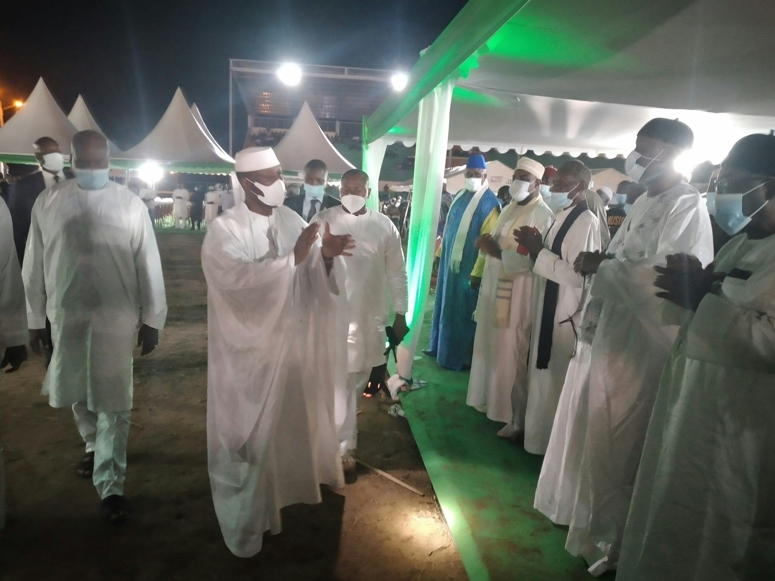 300 imams ont prié pour le repos de l’âme d’Hamed Bakayoko (Séguéla, Côte d’Ivoire)