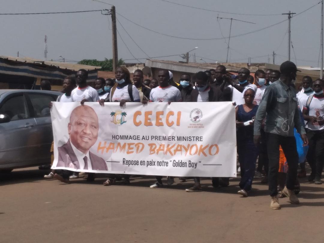 Funérailles  d’Hambak : manifestation d’élèves et étudiants à Séguéla (Côte d’Ivoire)