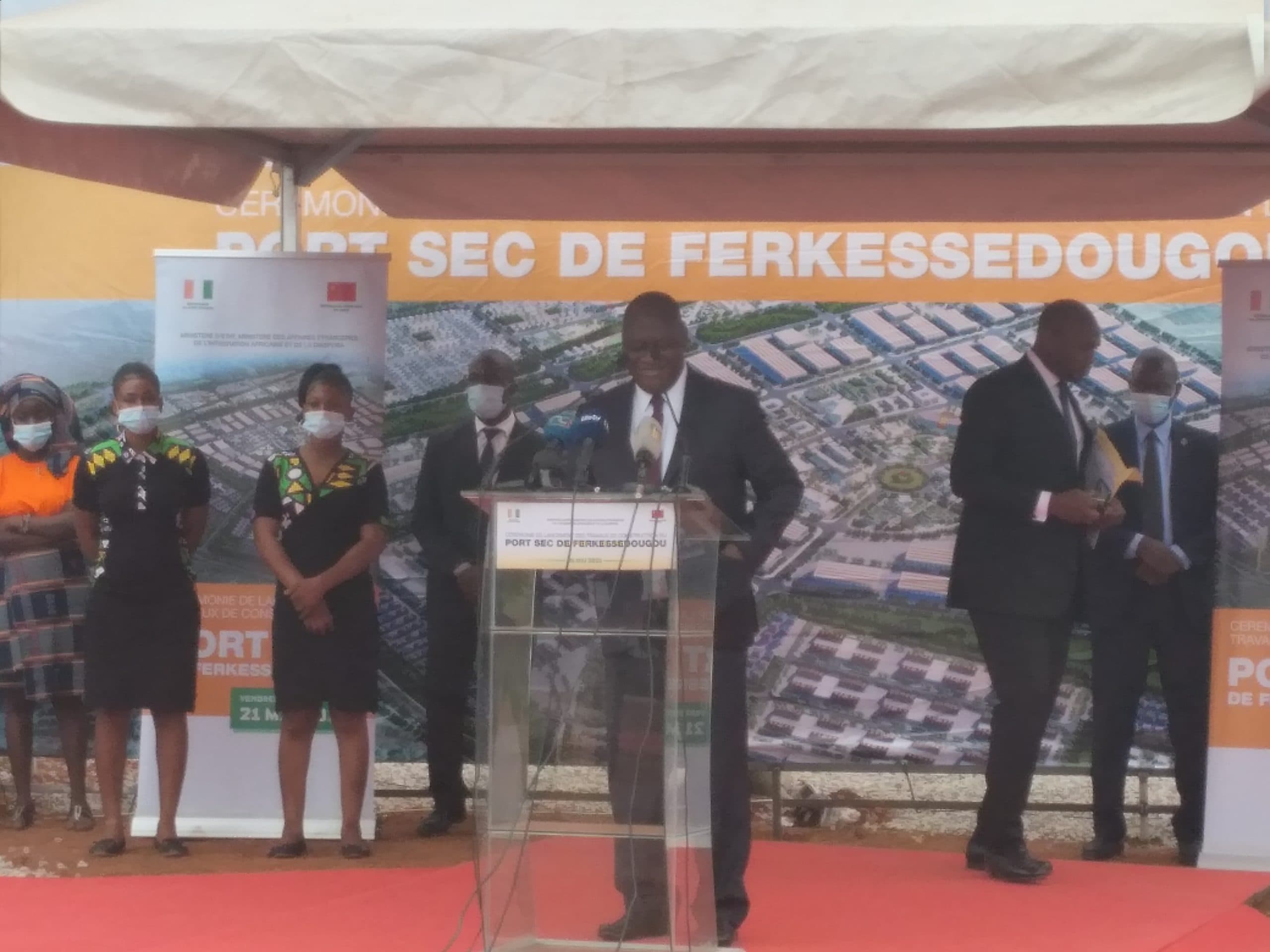 Port sec de Ferkessédougou : une chance pour nos jeunesses en quête d’emploi (Téné Birahima OUATTARA, conseil régional)