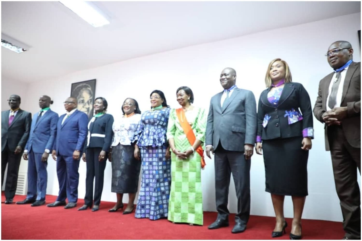 Côte d’Ivoire : Henriette Dagri Diabaté fait 10 ministres, commandeurs dans l’ordre du mérite sectoriel