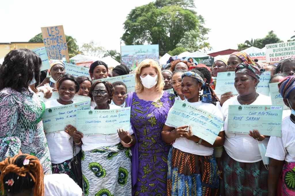 Côte d’Ivoire : Dominique Ouattara annoncée dans le Guémon