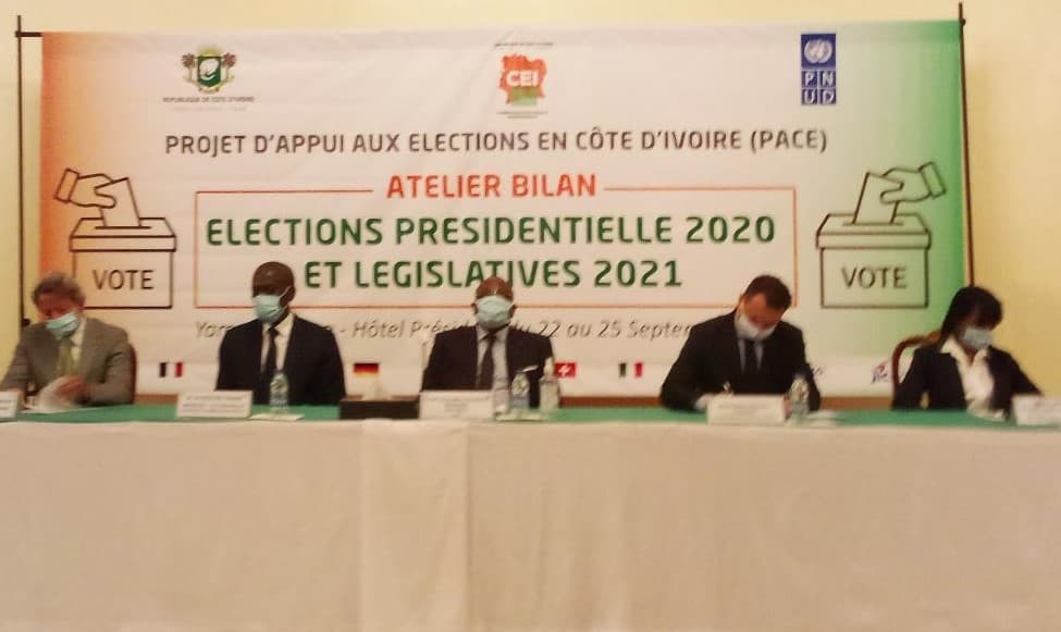 Projet d’appui au cycle électoral en Côte d’Ivoire : La Cei et ses partenaires dressent le bilan