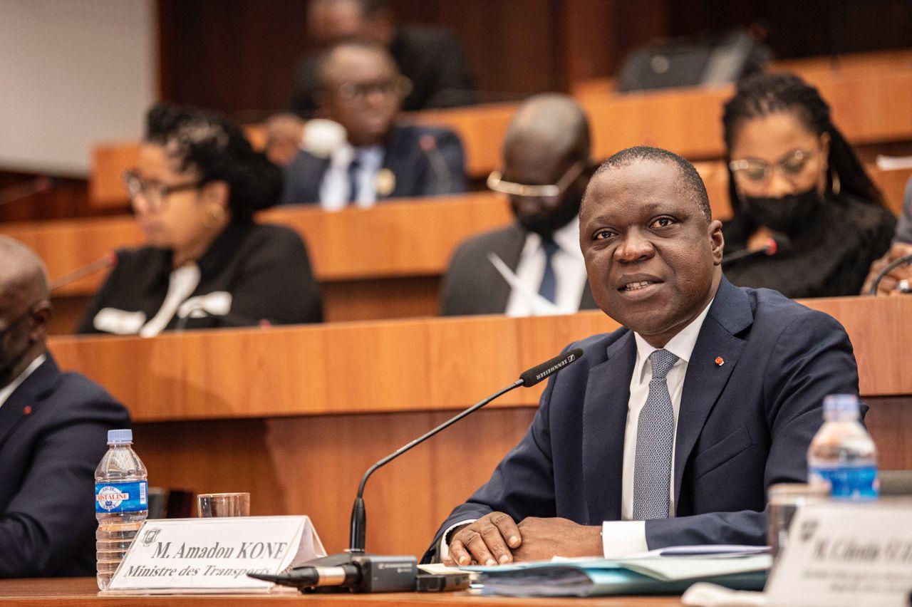 Budget-programme 2022, transports : Amadou Koné obtient le quitus des députés