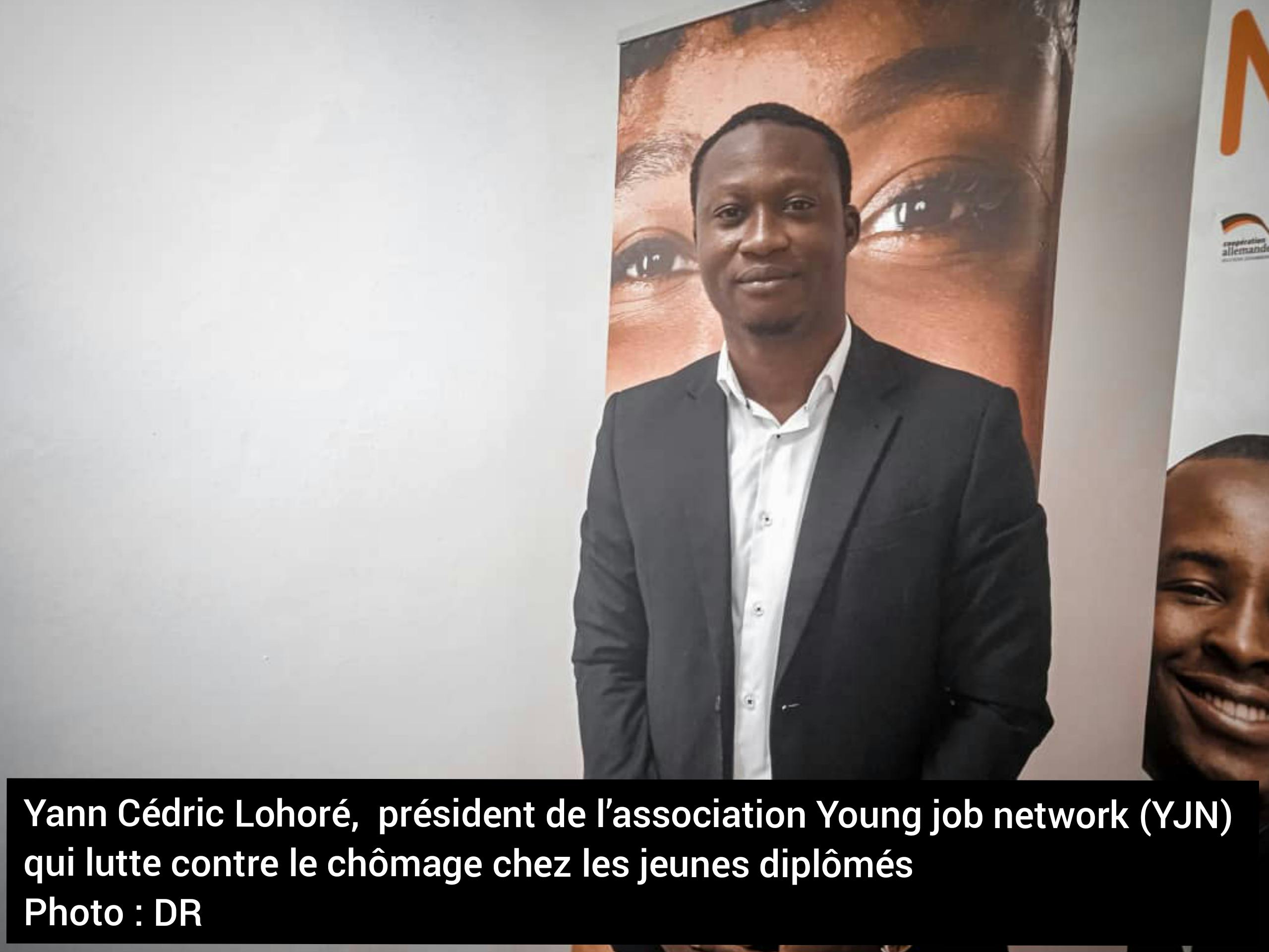 Yann Cédric Lohoré président de Young job network : « Voici nos solutions pour faire sortir les jeunes du chômage »