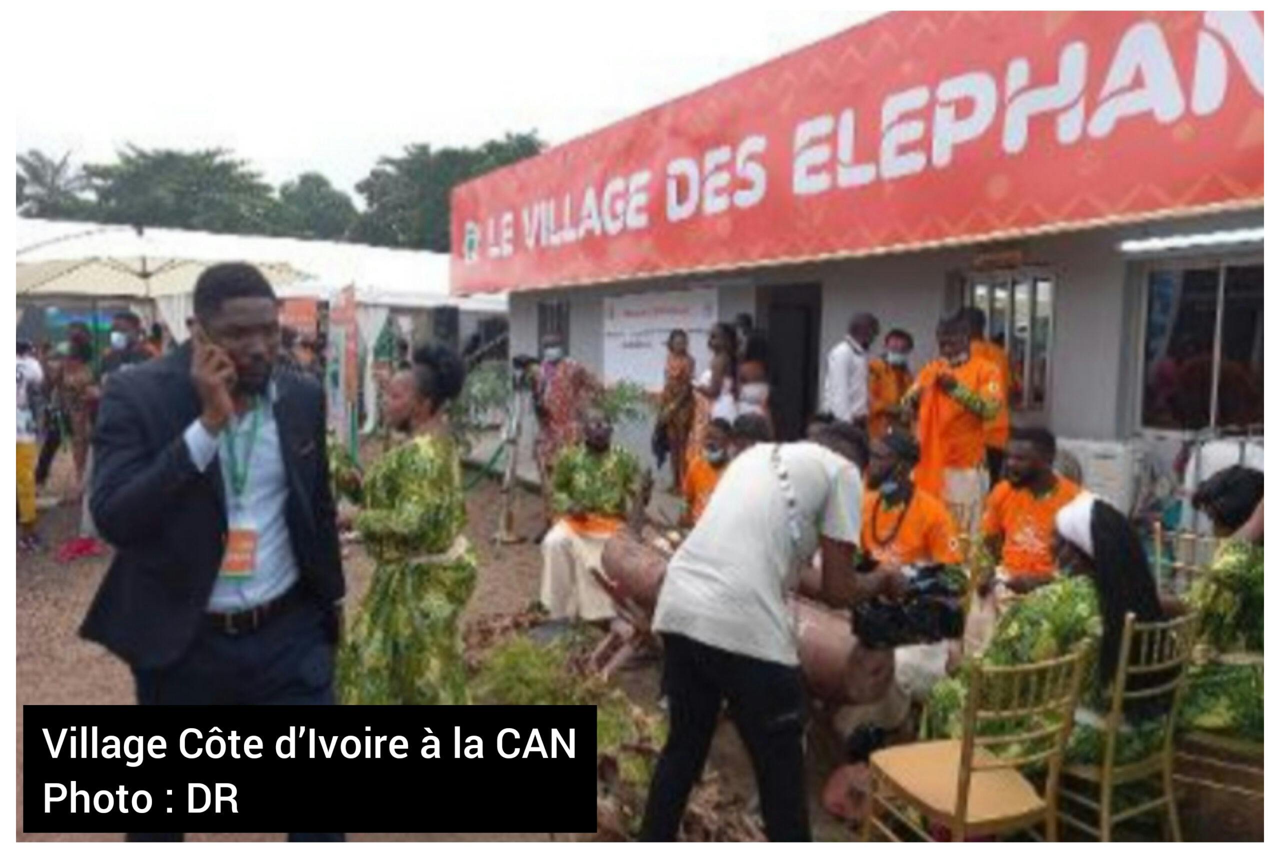 CAN 2022 au Cameroun : présentation du village des Éléphants (Douala)