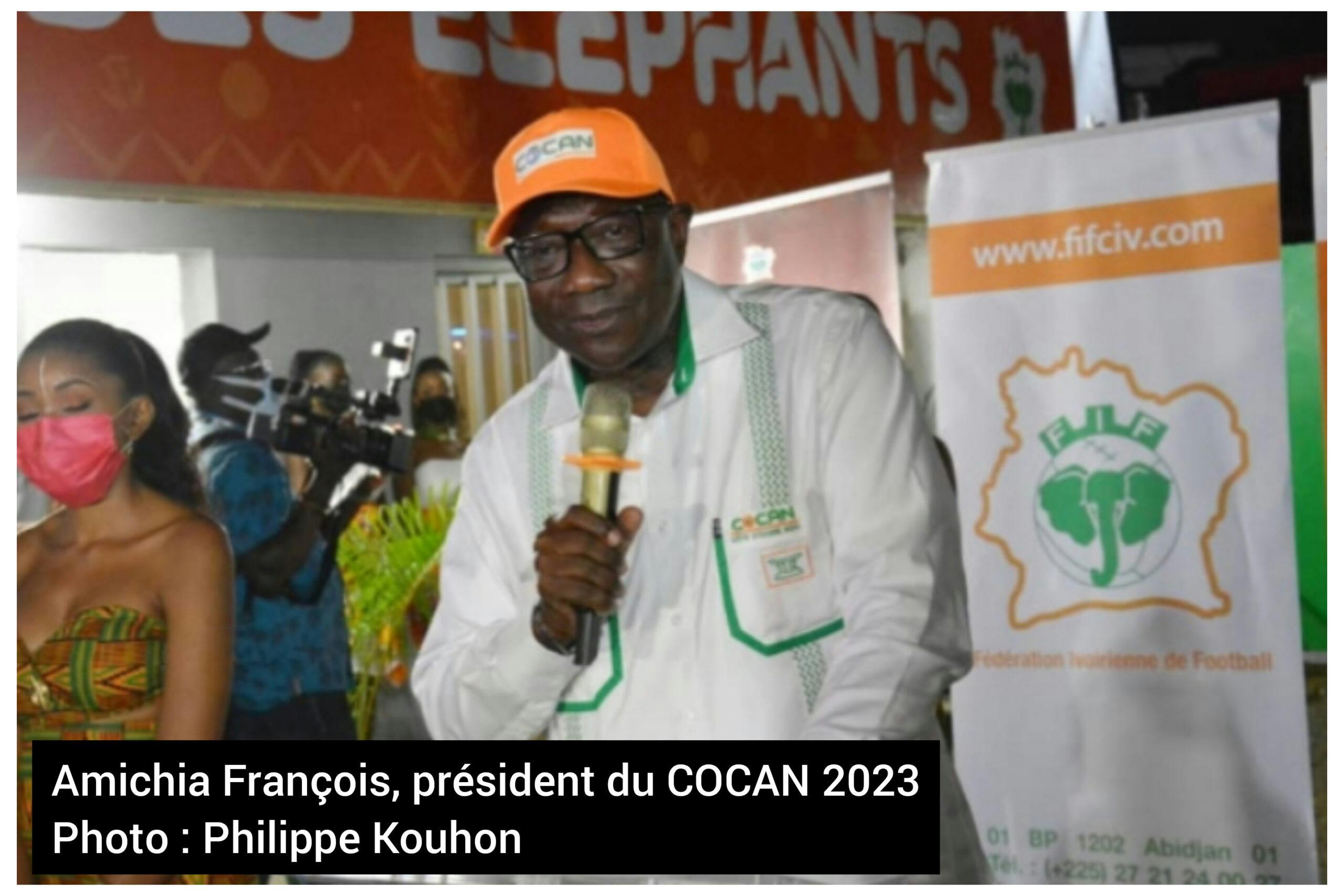 Promotion Can 2023 : Danho Paulin fait une bonne passe à Amichia François à Douala (Cameroun)