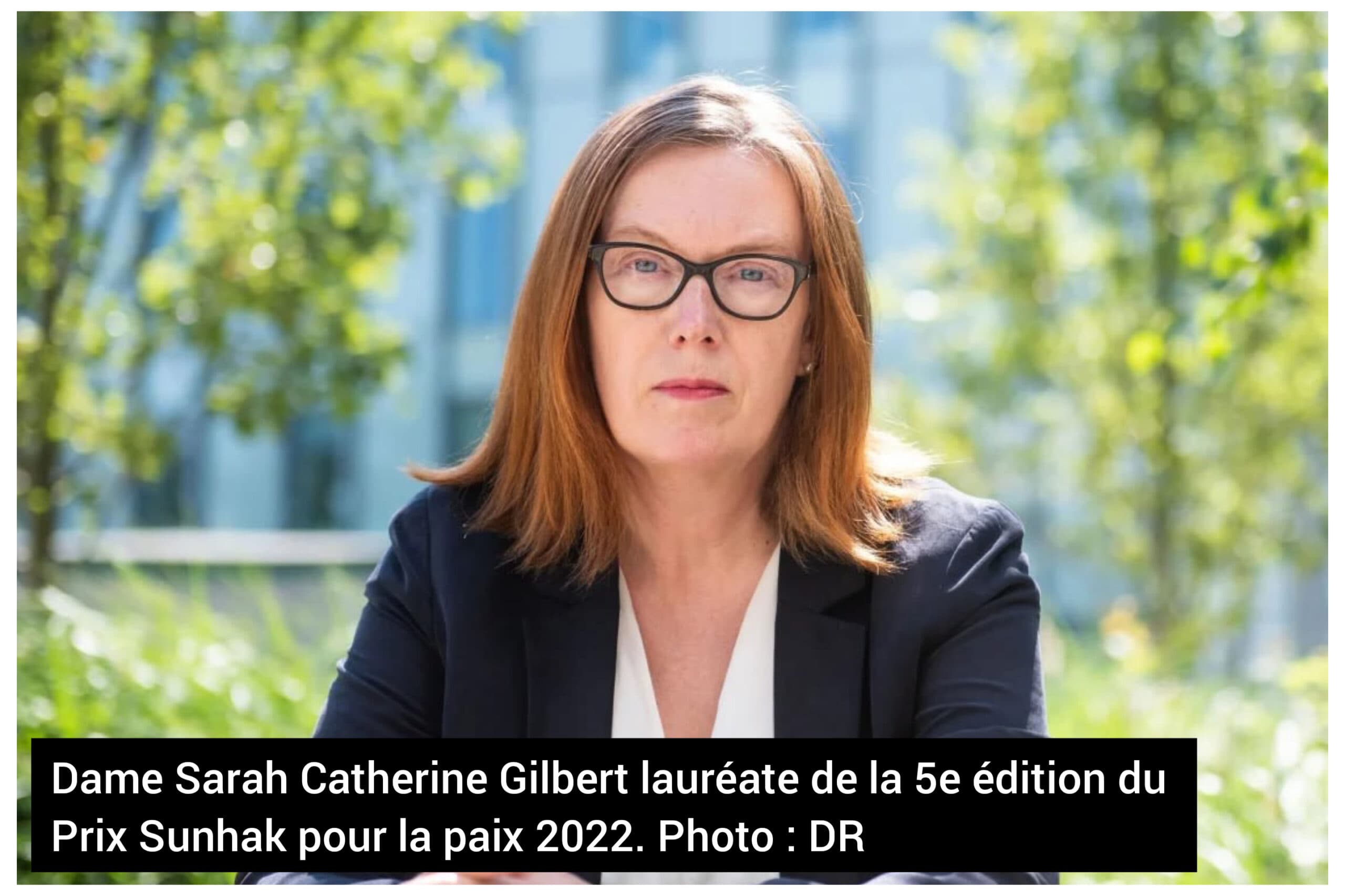 Prix Sunhak pour la paix : Dame Sarah Catherine Gilbert et l’Alliance pour les vaccins (GAvi) lauréats