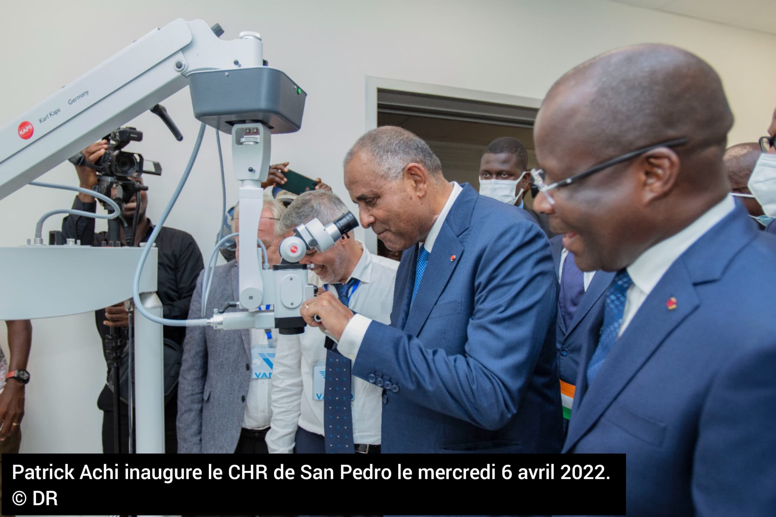 Côte d’Ivoire : le Premier ministre inaugure un “Chr de dernière génération” à San Pedro