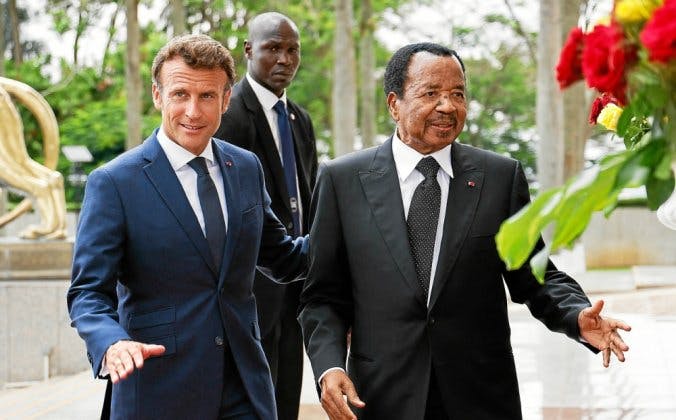 Emmanuel Macron depuis Yaoundé : je suis très admiratif de la jeunesse camerounaise (Conférence de presse conjointe Macron-Biya)