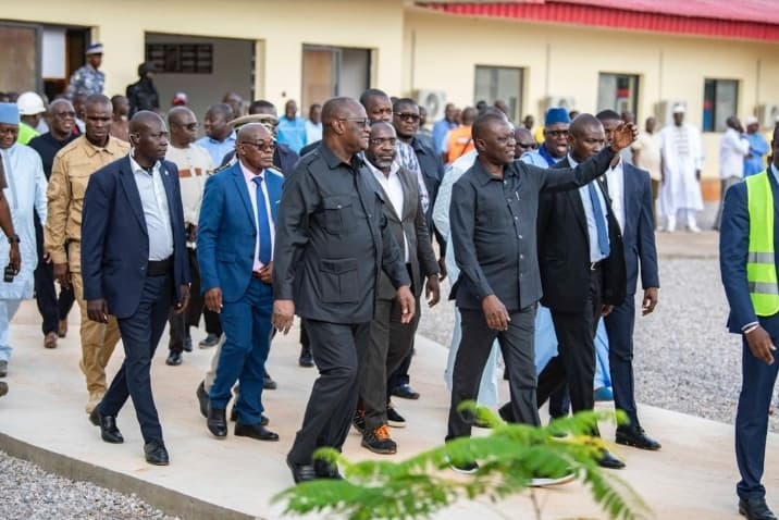 <strong>Côte d’Ivoire : Le port sec de Ferkessédougou livré en 2024,  Amadou Koné sur le site pour accélérer les travaux de construction </strong>