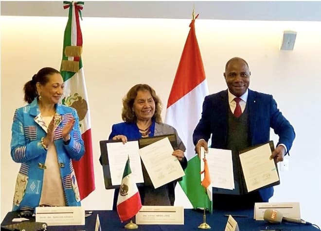 Côte d’Ivoire – Mexique : signature d’un accord de partenariat entre l’INSAAC et l’INBAL