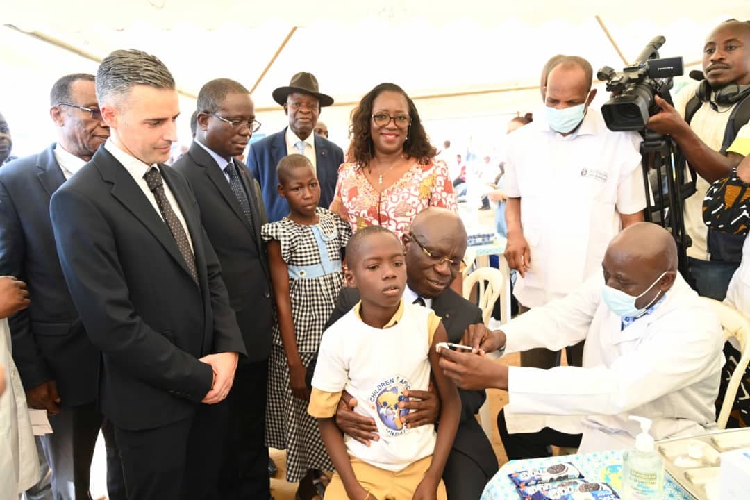 <strong>Fièvre Typhoïde-Région des Grands Ponts  : Children Of Africa lance une campagne de vaccination de 10.000 enfants à Dabou (Côte d’Ivoire)</strong>