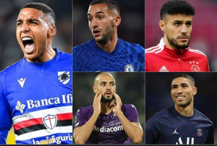 Étoiles de la Coupe du monde 2022 : Les 5 marocains les plus demandés dans ce mercato hivernal