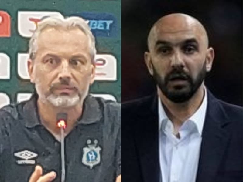 ﻿CAN 2023 : Après Maroc-RD Congo Sébastien Desabre et Walid Regragui s’expliquent