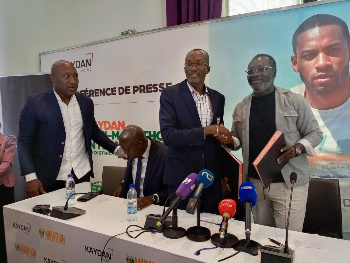 Athlétisme : Kaydan Groupe sponsor officiel du Semi-Marathon International du District Autonome d’Abidjan 