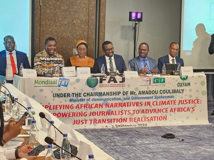 L’Afrique accusée du réchauffement climatique : Des organisations de journalistes africains expriment leur désaccord